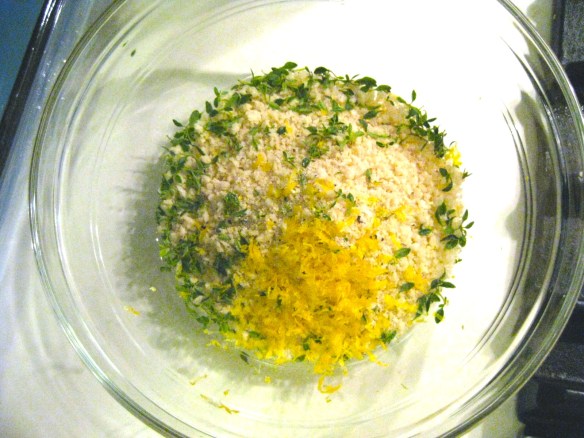 Panko Lemon Thyme mix Fish Breading Prep