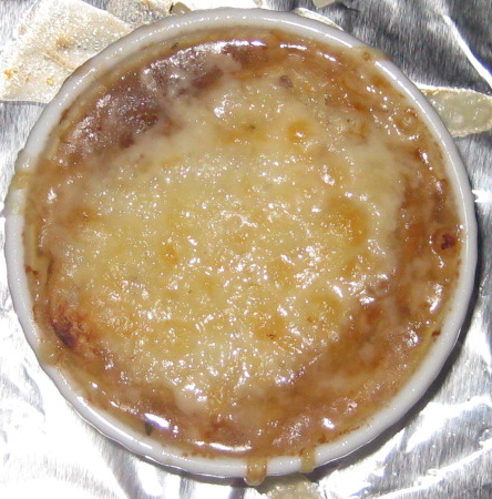 Gindo's Hot Pepper Sauce French Onion Soup Melissa D'Arabian recipe dinner appetizer