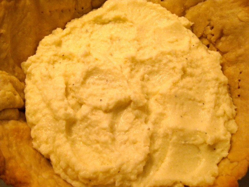 vegetarian pie cauliflower