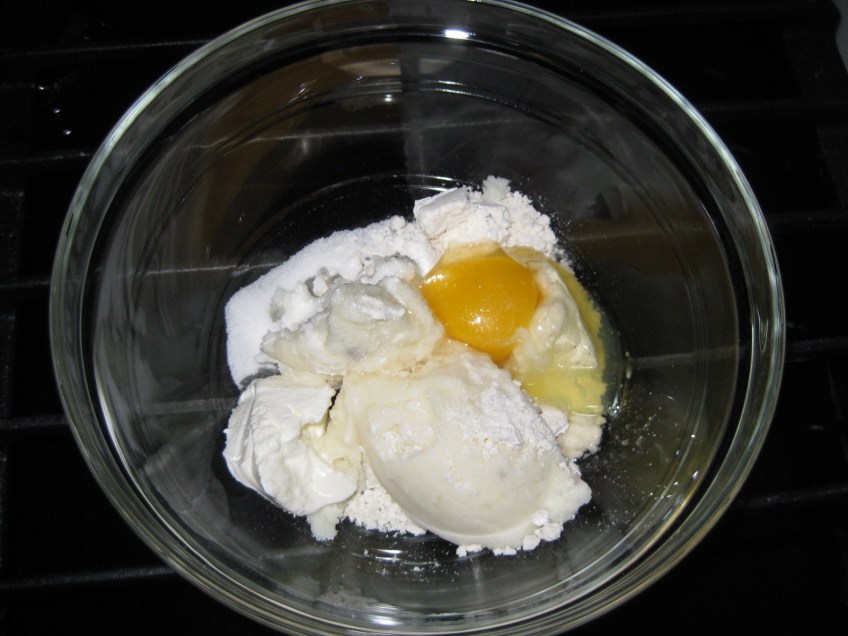 bleu cheese potato pancakes