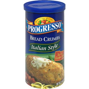 Progresso italian style bread crumbs