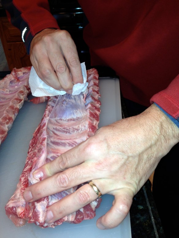 baby back ribs pull back membrane