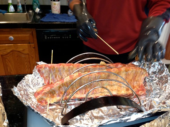 barbecue barbeque rib rack