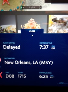 lga to msy direct delta airport dining