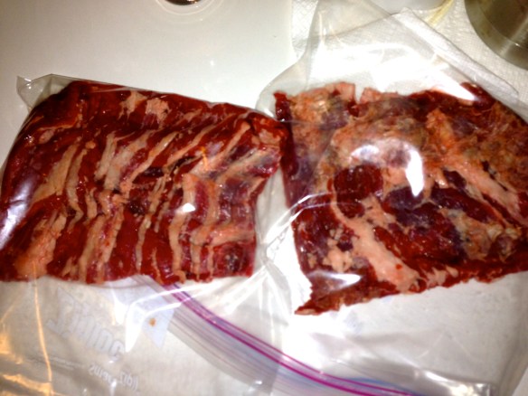 Dinner mexican marinated skirt steak