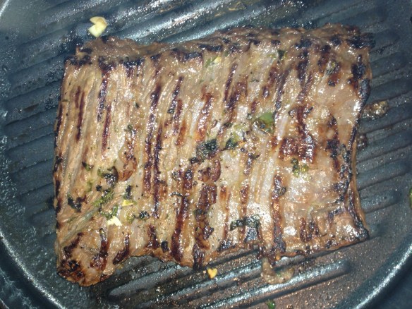 grilled marinated skirt steak mexican