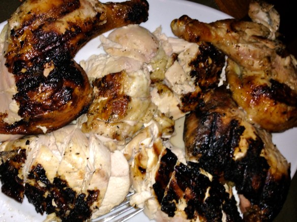 tuscan chicken on grill