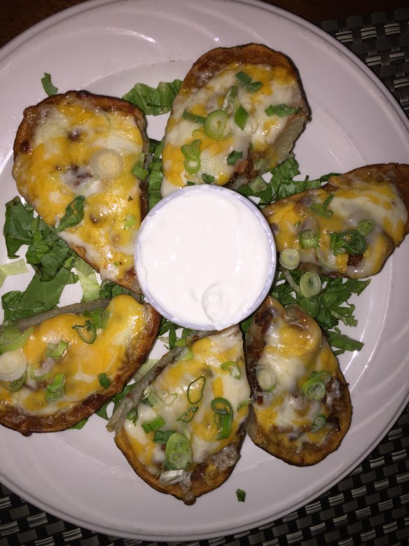 potato skins, diet, cheating